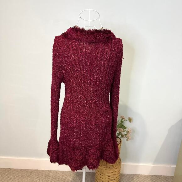 Stunning vintage y2k penny lane fairy cardigan/ long sweater- shaggy coat - Picture 3 of 5